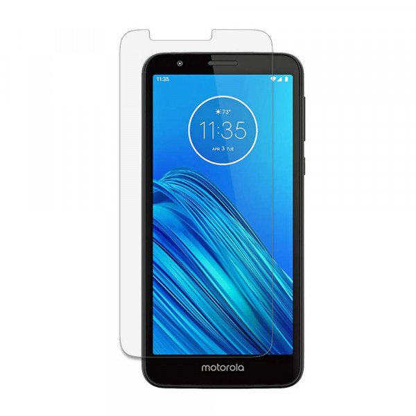 Wholesale Motorola Moto E6 Clear Tempered Glass Screen Protector (Clear)